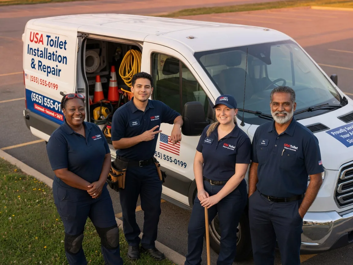 Toilet Installation company in Ecru, MS
